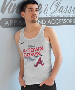 Atlanta Braves Nike A Town Down 2023 National League East Division Champions Shirt 4 Atlanta Braves Nike A Town Down 2023 National League East Division Champions Tank Top Racerback