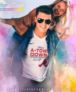 Atlanta Braves Nike A Town Down 2023 National League East Division Champions Shirt 5 Atlanta Braves Nike A Town Down 2023 National League East Division Champions V Neck TShirt