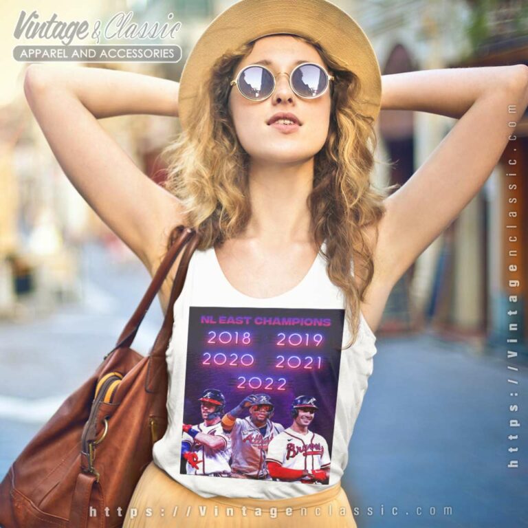 Atlanta Braves Nl East Champions Back To Back 2018 22 Tank Top Racerback Atlanta Braves Nl East Champions Back To Back 2018 22 Tank Top Racerback