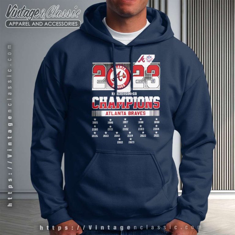 Atlanta Braves Nl East Division Champions 2023 Go Braves Hoodie Atlanta Braves Nl East Division Champions 2023 Go Braves Hoodie