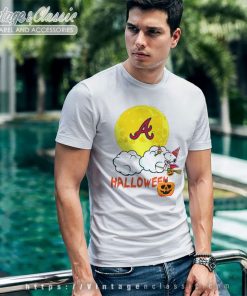 Atlanta Braves Snoopy Halloween T Shirt