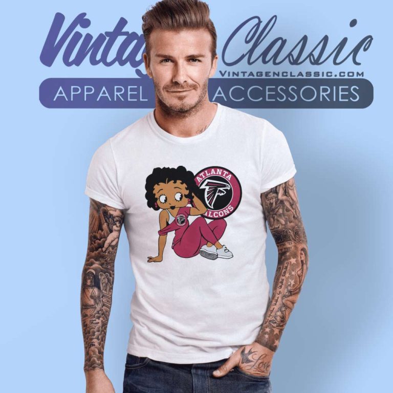 Atlanta Falcons Betty Boop T Shirt Atlanta Falcons Betty Boop T Shirt