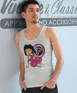 Atlanta Falcons Betty Boop Shirt 6 Atlanta Falcons Betty Boop Tank Top Racerback