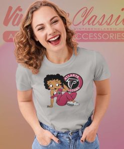 Atlanta Falcons Betty Boop Shirt 4 Atlanta Falcons Betty Boop Women TShirt