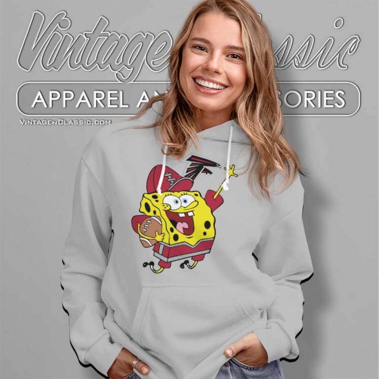 Atlanta Falcons Football Spongebob Hoodie Atlanta Falcons Football Spongebob Hoodie