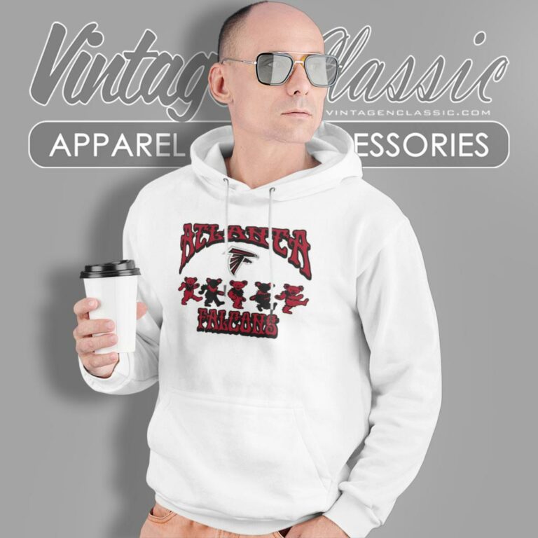 Atlanta Falcons Grateful Dead Dancing Bears Hoodie Atlanta Falcons Grateful Dead Dancing Bears Hoodie