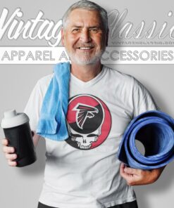 Atlanta Falcons Grateful Dead Steal Your Face V Neck TShirt