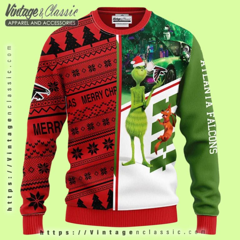 Atlanta Falcons Grinch Ugly Christmas Sweater Ugly Christmas Sweater Atlanta Falcons Grinch Ugly Christmas Sweater Ugly Christmas Sweater