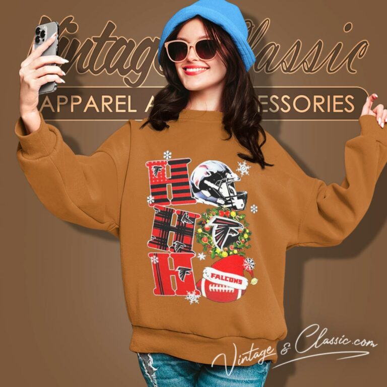 Atlanta Falcons Ho Ho Ho Christmas Sweatshirt Atlanta Falcons Ho Ho Ho Christmas Sweatshirt