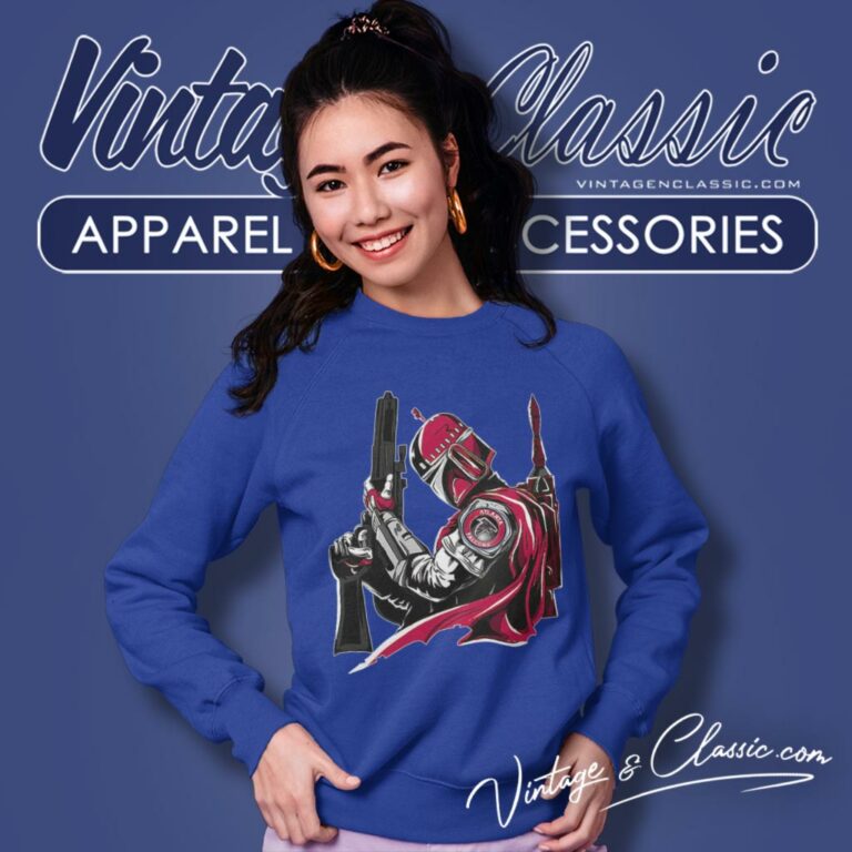 Atlanta Falcons Mandalorian Star Wars Sweatshirt Atlanta Falcons Mandalorian Star Wars Sweatshirt