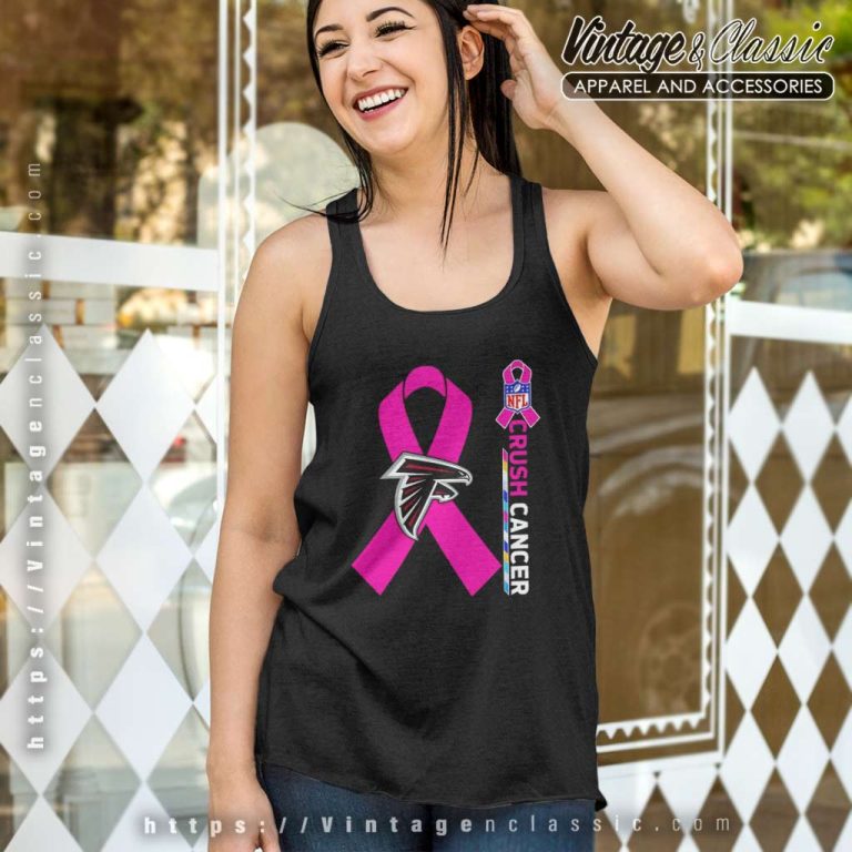 Atlanta Falcons Nfl Crush Cancer 2023 Tank Top Racerback Atlanta Falcons Nfl Crush Cancer 2023 Tank Top Racerback