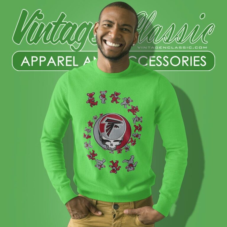 Atlanta Falcons Nfl Grateful Dancing Bears Sweatshirt Atlanta Falcons Nfl Grateful Dancing Bears Sweatshirt