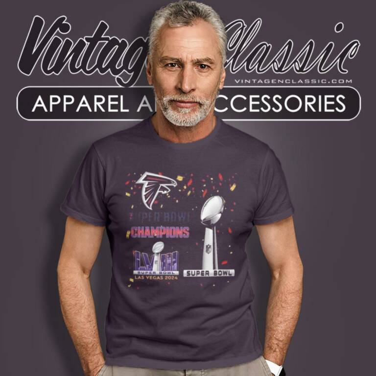 Atlanta Falcons Shirt Super Bowl Lviii 2024 Las Vegas Champions T Shirt Atlanta Falcons Shirt Super Bowl Lviii 2024 Las Vegas Champions T Shirt