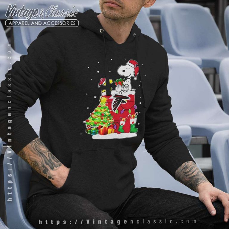 Atlanta Falcons Snoopy And Woodstock Christmas Hoodie Atlanta Falcons Snoopy And Woodstock Christmas Hoodie