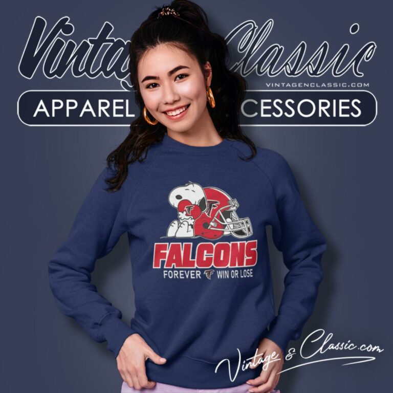 Atlanta Falcons Snoopy Forever Win Or Lose Sweatshirt Atlanta Falcons Snoopy Forever Win Or Lose Sweatshirt