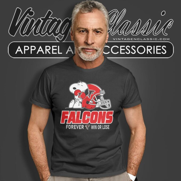Atlanta Falcons Snoopy Forever Win Or Lose T Shirt Atlanta Falcons Snoopy Forever Win Or Lose T Shirt