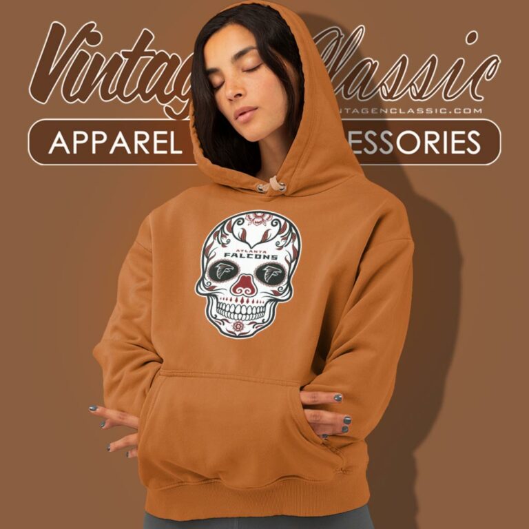 Atlanta Falcons Sugar Skull Hoodie Atlanta Falcons Sugar Skull Hoodie