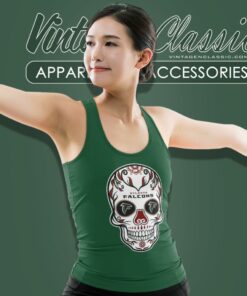 Atlanta Falcons Sugar Skull Tank Top Racerback