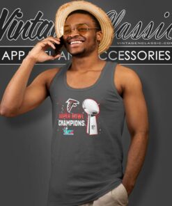 Atlanta Falcons Super Bowl Lvii Champions Tank Top Racerback