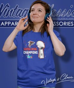 Atlanta Falcons Super Bowl Lvii Champions Women T Shirt
