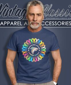 Atlanta Falcons Whatever Color Cancer Sucks T Shirt