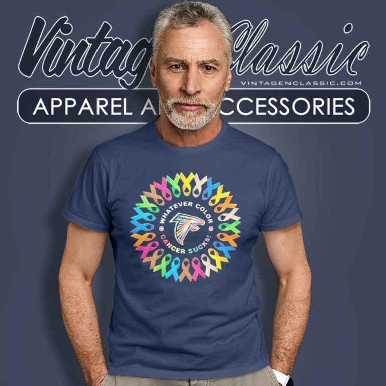 Atlanta Falcons Whatever Color Cancer Sucks T Shirt Atlanta Falcons Whatever Color Cancer Sucks T Shirt