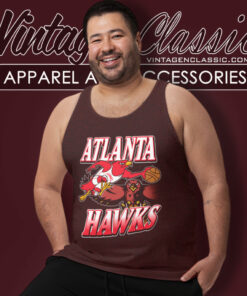 Atlanta Hawks 1970s Vintage Nba Tank Top Racerback