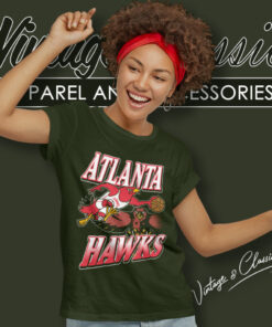 Atlanta Hawks 1970s Vintage Nba Women T Shirt