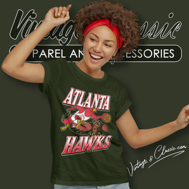 Atlanta Hawks 1970s Vintage Nba Women T Shirt Atlanta Hawks 1970s Vintage Nba Women T Shirt