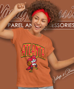 Atlanta Hawks 90s Cartoon Nba Women T Shirt