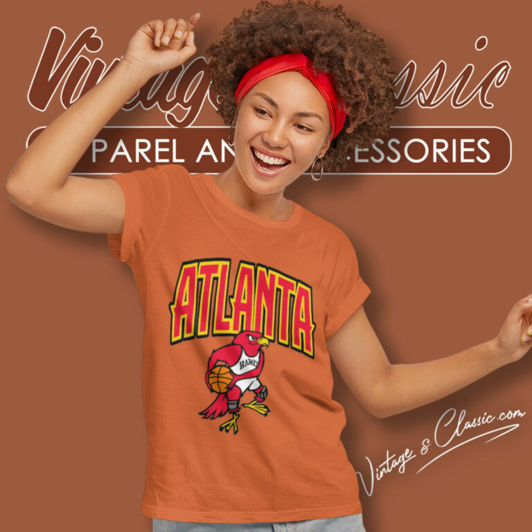 Atlanta Hawks 90s Cartoon Nba Women T Shirt Atlanta Hawks 90s Cartoon Nba Women T Shirt