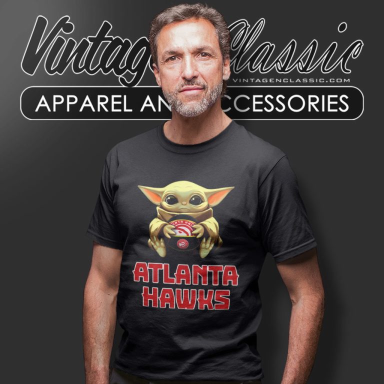 Atlanta Hawks Baby Yoda Nba T Shirt Atlanta Hawks Baby Yoda Nba T Shirt