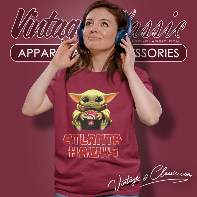 Atlanta Hawks Baby Yoda Nba Women T Shirt Atlanta Hawks Baby Yoda Nba Women T Shirt