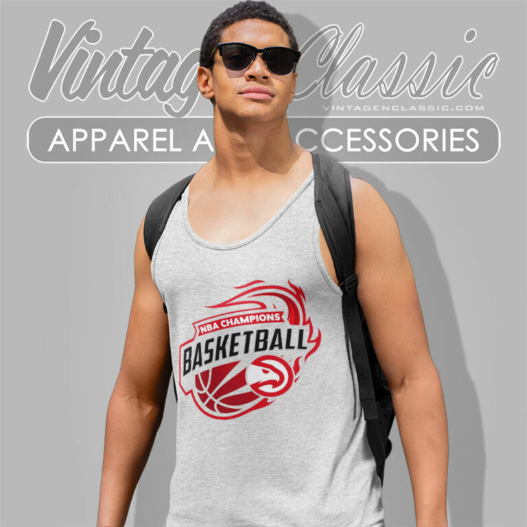 Atlanta Hawks Nba Champions Basketball Tank Top Racerback Atlanta Hawks Nba Champions Basketball Tank Top Racerback