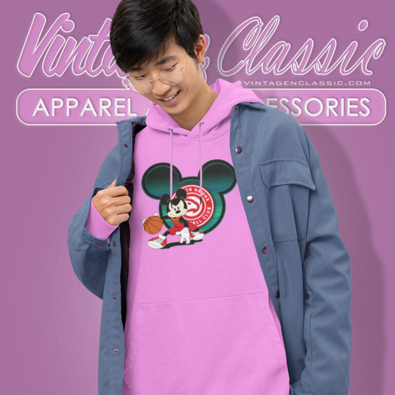 Atlanta Hawks Shirt Mickey Mouse Disney Basketball Hoodie Atlanta Hawks Shirt Mickey Mouse Disney Basketball Hoodie