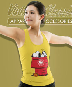 Atlanta Hawks Shirt Nba Basketball Snoopy Woodstock The Peanuts Movie Tank Top Racerback