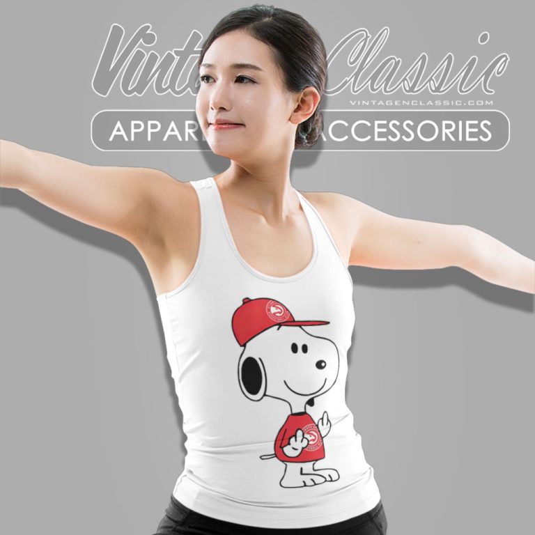 Atlanta Hawks Shirt Snoopy Nba Double Middle Fingers Fck You Tank Top Racerback Atlanta Hawks Shirt Snoopy Nba Double Middle Fingers Fck You Tank Top Racerback