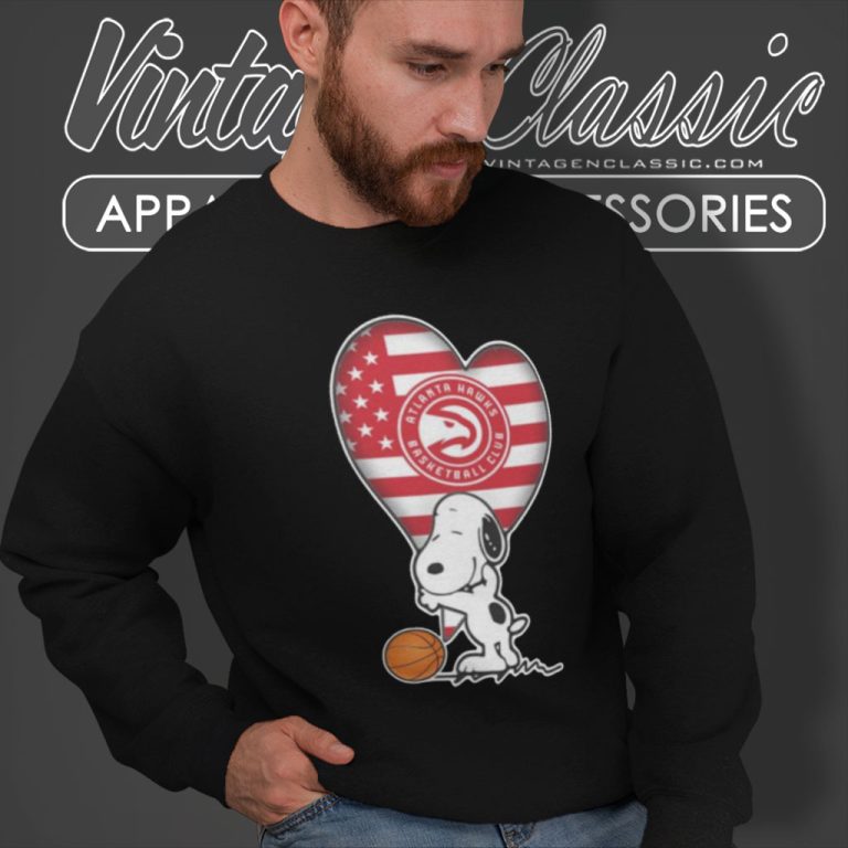 Atlanta Hawks Shirt The Peanuts Movie Adorable Snoopy Sweatshirt Atlanta Hawks Shirt The Peanuts Movie Adorable Snoopy Sweatshirt