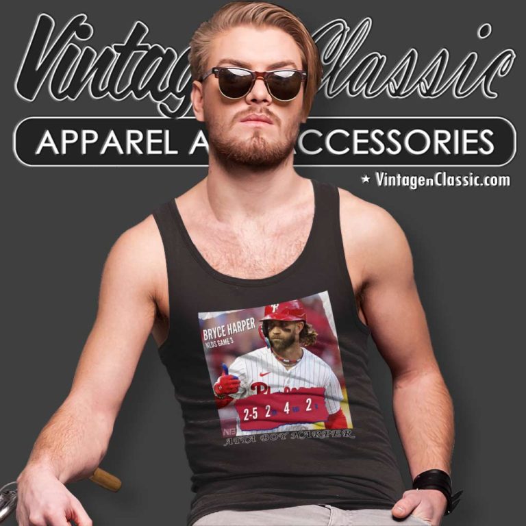 Atta Boy Harper Shirt Mlb Bryce Harper Nlds Game 3 Tank Top Racerback Atta Boy Harper Shirt Mlb Bryce Harper Nlds Game 3 Tank Top Racerback