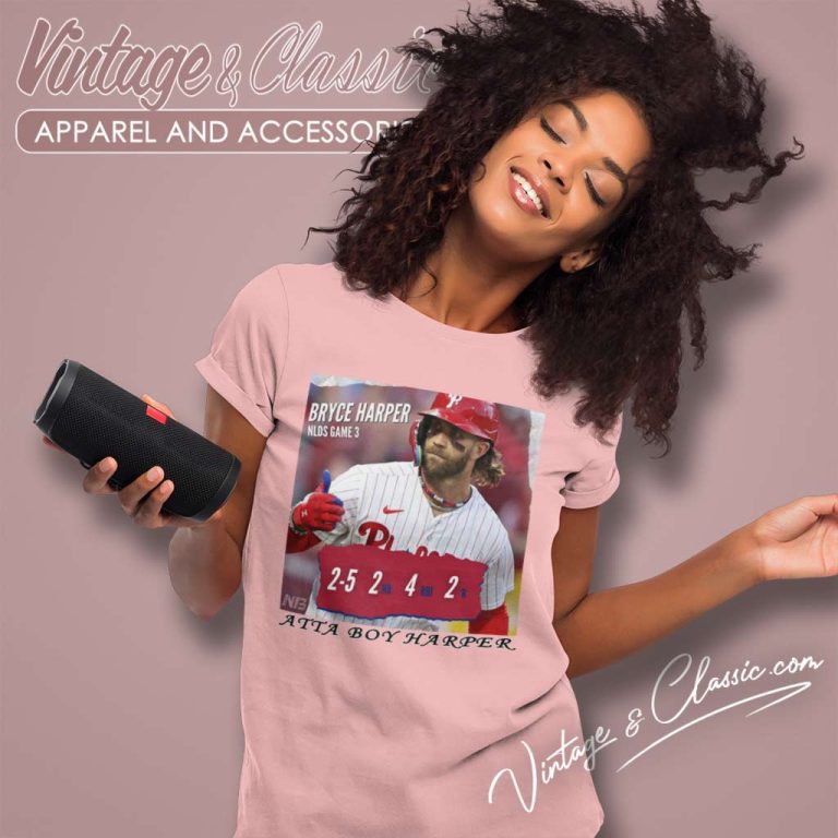 Atta Boy Harper Shirt Mlb Bryce Harper Nlds Game 3 Women TShirt Atta Boy Harper Shirt Mlb Bryce Harper Nlds Game 3 Women TShirt