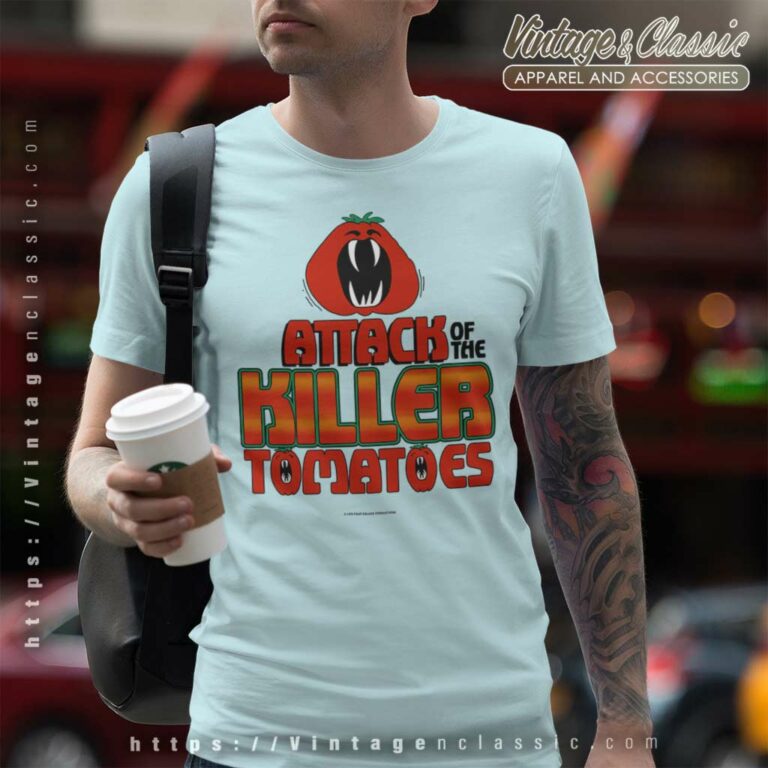 Attack Of The Killer Tomatoes Halloween T Shirt Attack Of The Killer Tomatoes Halloween T Shirt