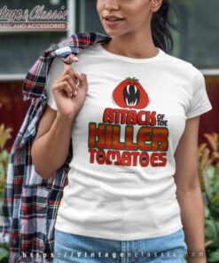 Attack Of The Killer Tomatoes Halloween Women TShirt