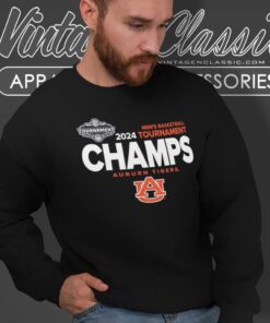 Auburn Sec Championship Shirt Auburn Tigers 2024 Sec Basketball Tournament Sweatshirt