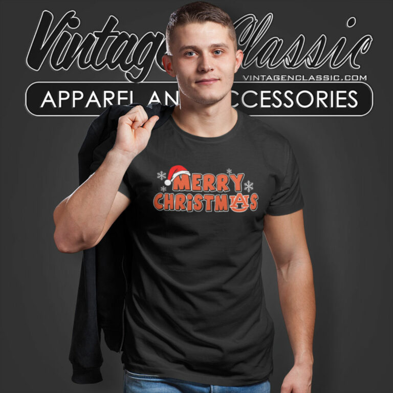 Auburn Tigers Merry Auburn Christmas T Shirt Auburn Tigers Merry Auburn Christmas T Shirt