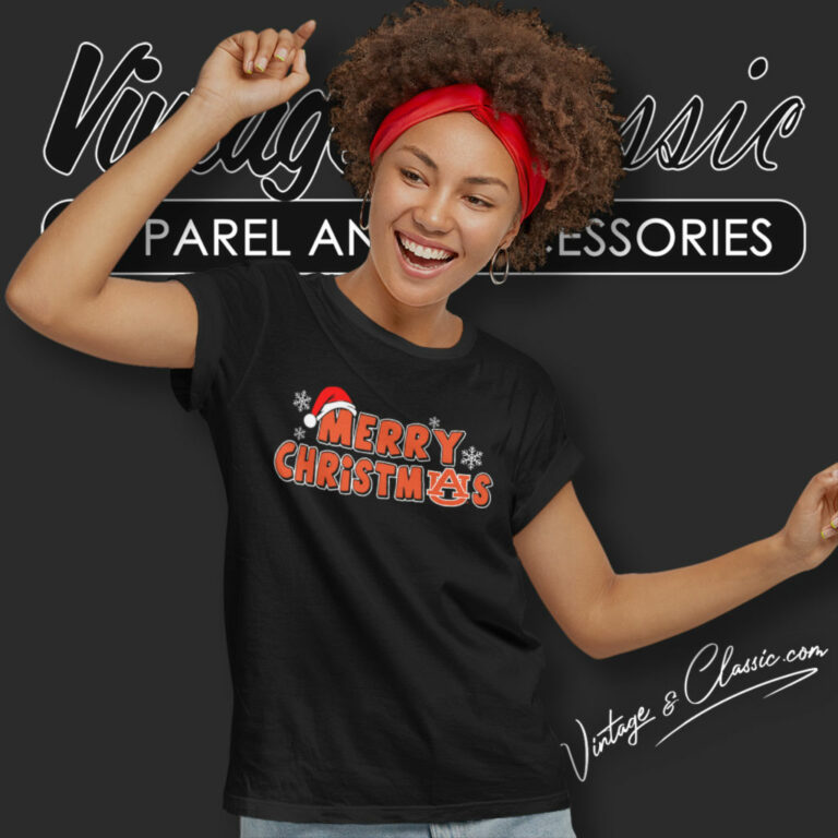 Auburn Tigers Merry Auburn Christmas Women T Shirt Auburn Tigers Merry Auburn Christmas Women T Shirt