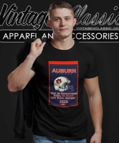 Auburn Tigers Music City Bowl 2023 T Shirt