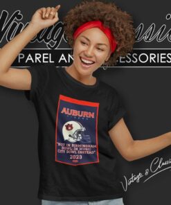 Auburn Tigers Music City Bowl 2023 Women TShirt