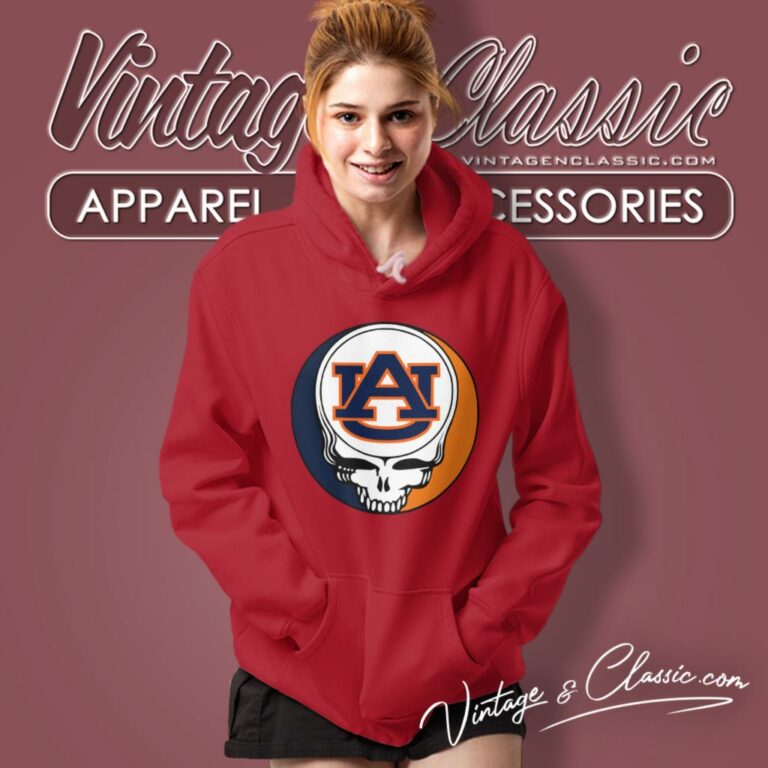 Auburn University Grateful Dead Steal Your Face Hoodie Auburn University Grateful Dead Steal Your Face Hoodie