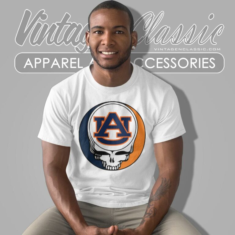 Auburn University Grateful Dead Steal Your Face T Shirt Auburn University Grateful Dead Steal Your Face T Shirt