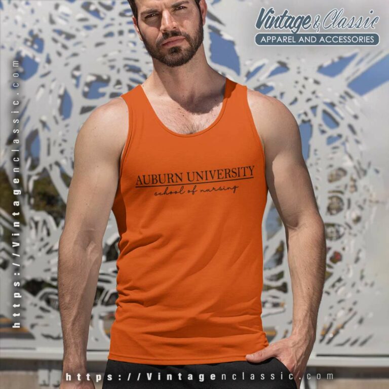Auburn University School Of Nursing Tank Top Racerback Auburn University School Of Nursing Tank Top Racerback